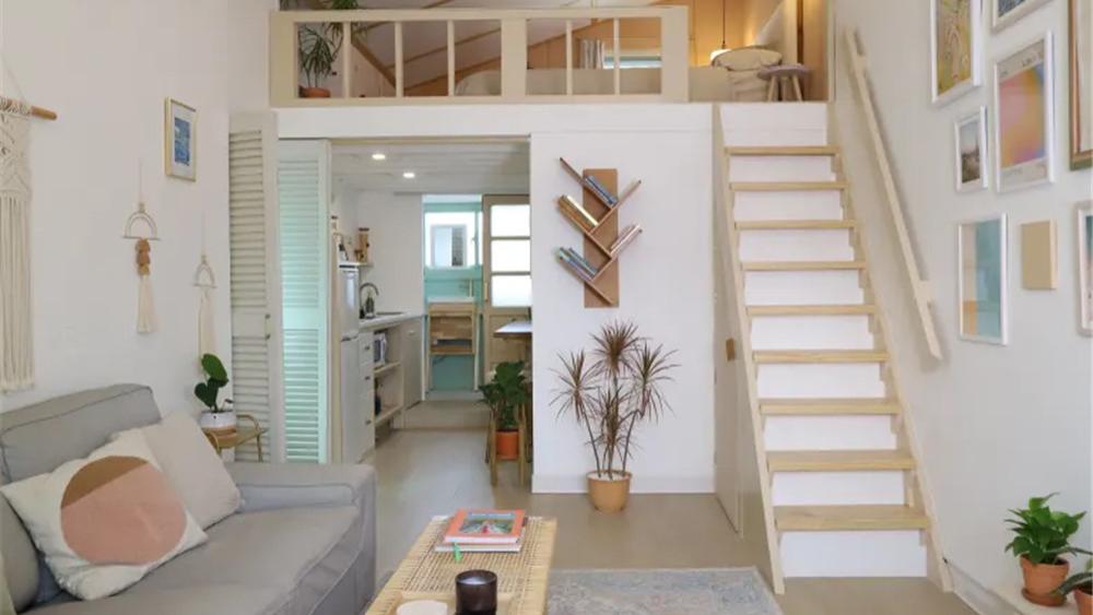 台北29岁姑娘买下55㎡小家，入住两年，老破小脱胎换骨，差别太大