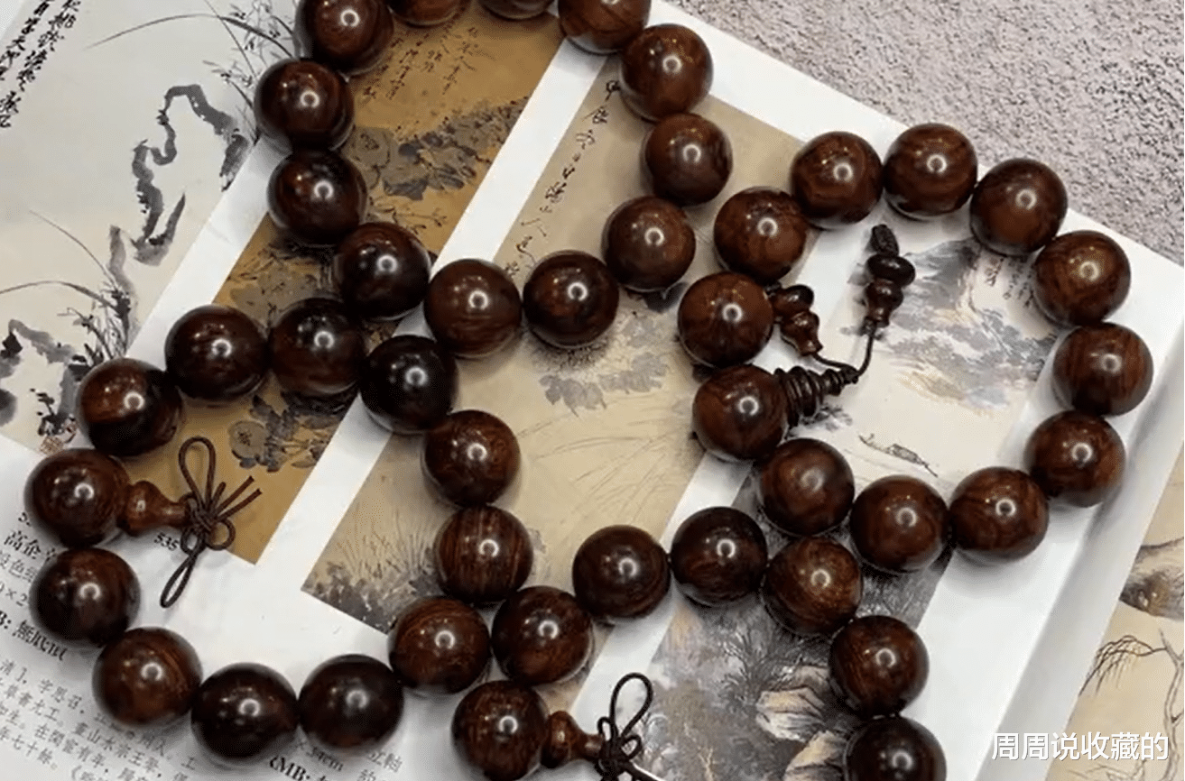 海南黄花梨|海南黄花梨油梨老料佛珠,最重能达到多少克?