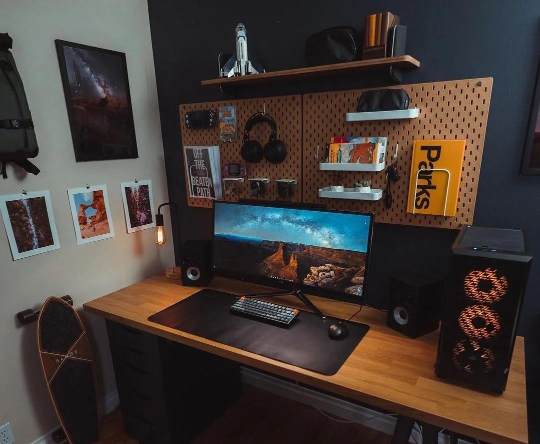 桌面改造计划一，升级实木升降桌，附桌下理线经验