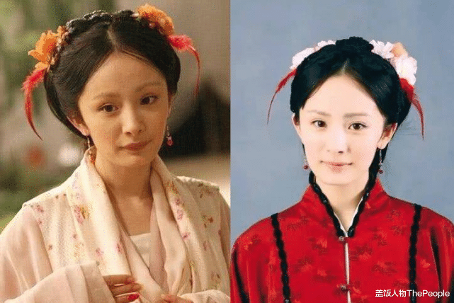 阿Sa|同样头插羽毛，蔡卓妍灵动、周迅美成经典，杨幂“晴雯”太辣眼