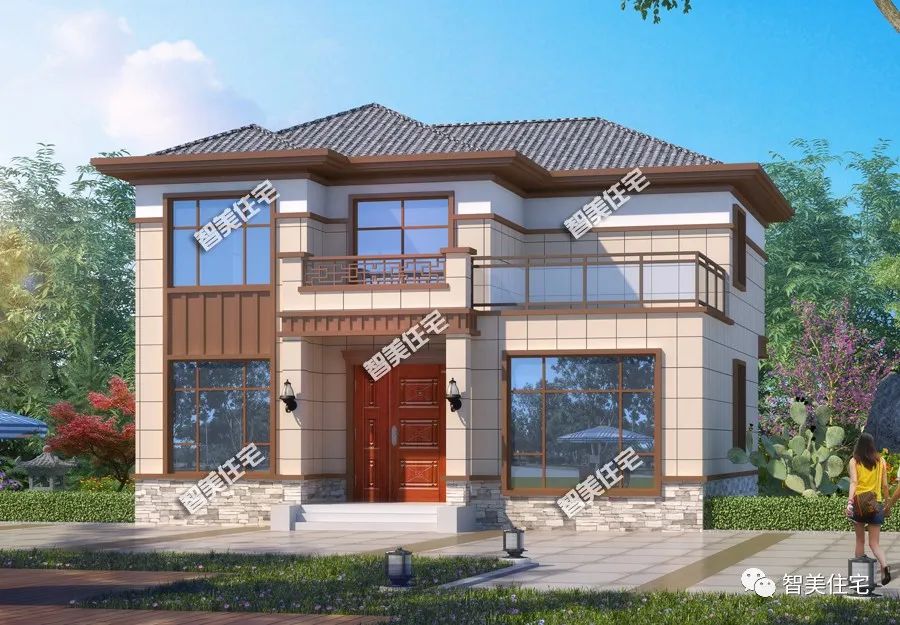 同是中式风格别墅,这两款户型却很不一样,你会选择哪一栋?