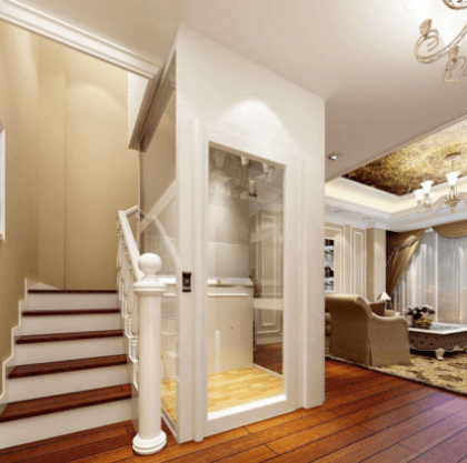 在家里装小电梯,复式楼不用再爬楼梯了,不占地又能升值!