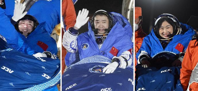 神舟十四号航天员平安回家,返回地球第一餐吃啥?面条羊汤不可少