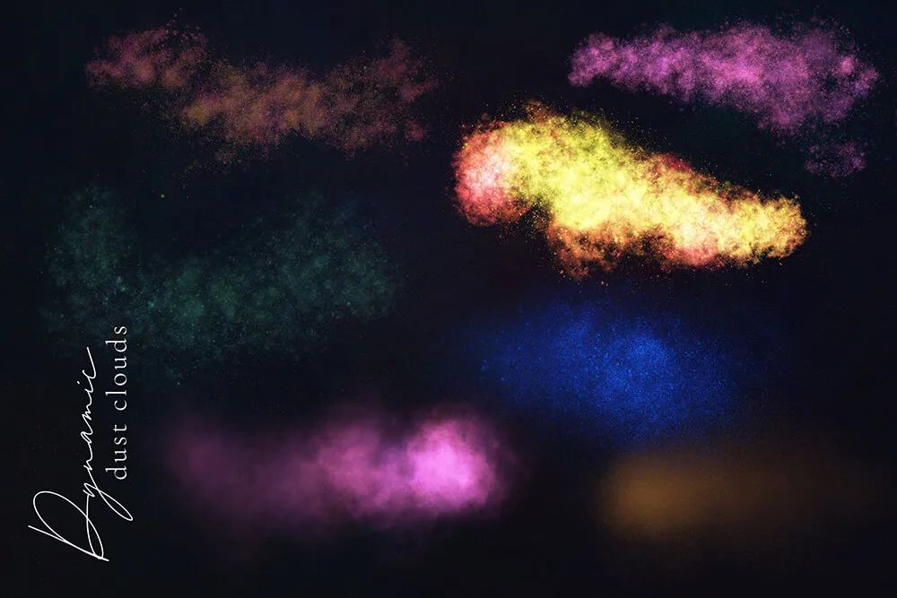 美丽银河艺术 | Procreate银河星辰星空笔刷