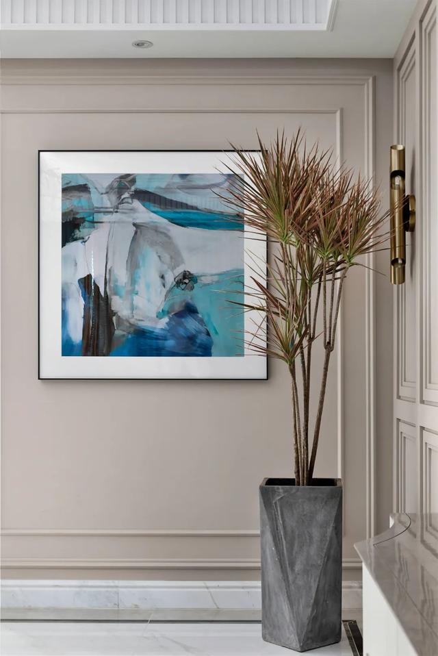 210㎡现代轻奢,华丽优雅的设计,不凡脱俗好高级