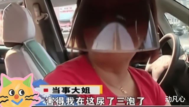 回顾乘客开门撞倒大妈,大妈赖车上7小时不吃不喝,在副驾驶撒尿