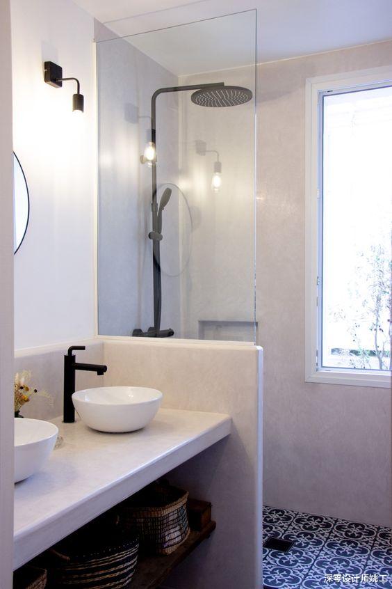 对比2019年,如今砖砌洗手台变美不止亿点点,越简单反倒越耐看