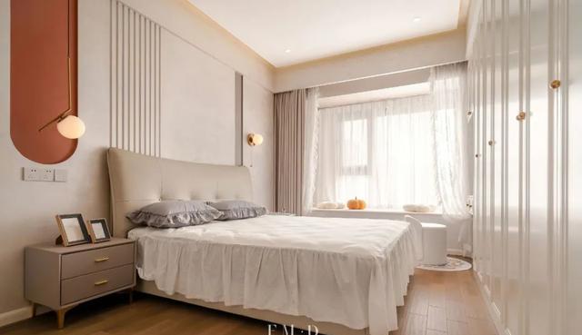 130现代法式风,好羡慕她家的大横厅,装修完说是小豪宅都行!