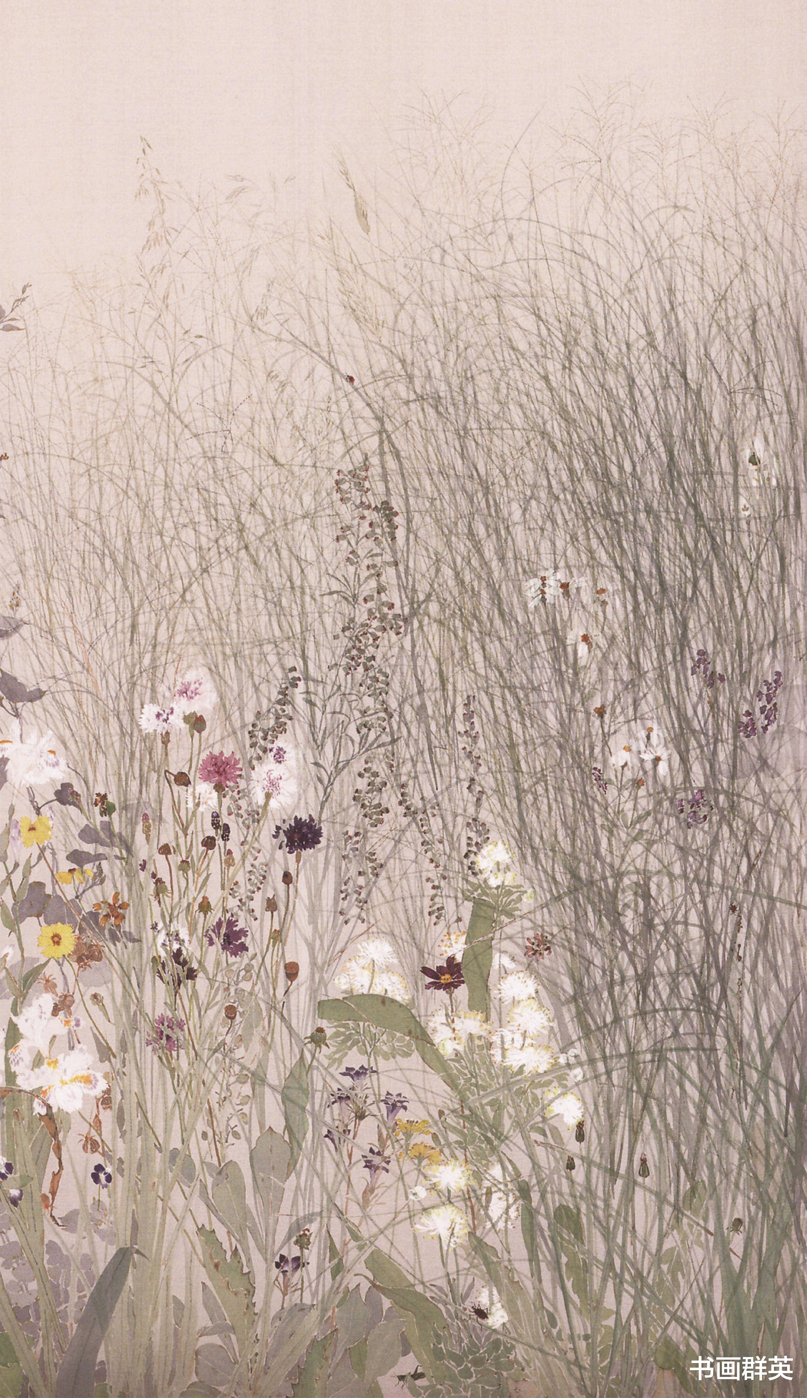 芳华|“平淡”的国画《芳华》,咋获全国美展银奖?你放大再看