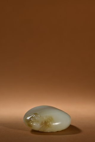 |和田玉一路莲科把件