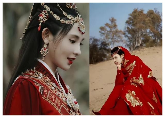 李承鄞|彭小苒再穿一袭红裙，比《东宫》造型朴素，却少了当初的灵气