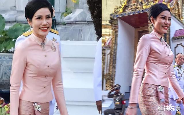 诗妮娜|37岁诗妮娜兴风作浪，对苏提达王后翻白眼，皇家海报火药味好浓