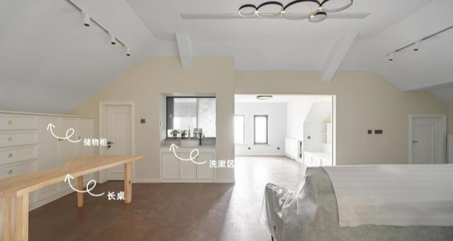 阁楼的确是“香饽饽”!17㎡一房多用,有储物间,还有睡的榻榻米