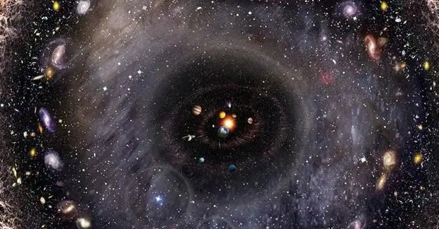 宇宙是一个非常大的世界，我们可以看到一个无边无际的宇宙，有许多未知领域