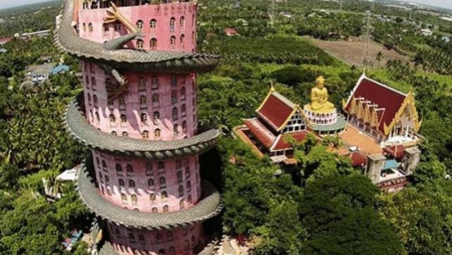 寺庙|世界上最“霸气”的寺庙：用整条龙当装饰，并且拒绝游客参观！