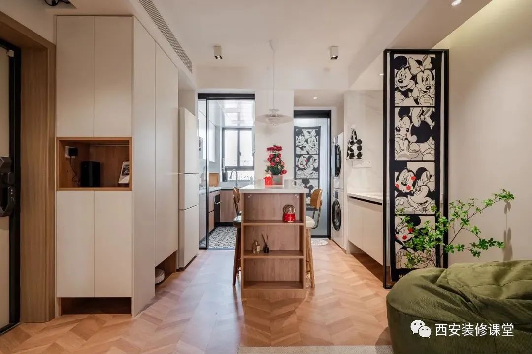 冰箱只能与鞋柜放一起,怎么定制更好?