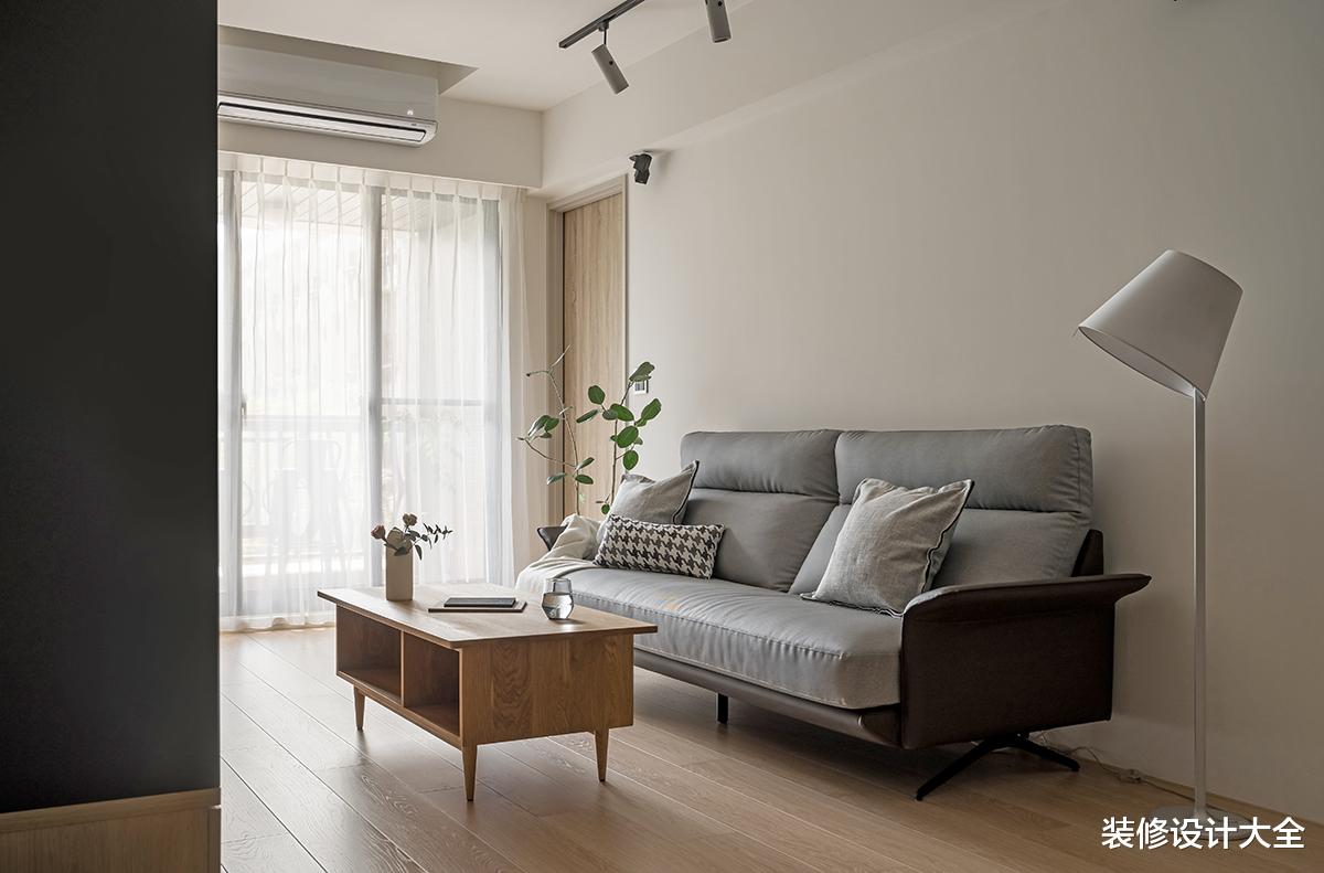 套内仅73㎡,全屋堪称“教科书式”装修,日子过得清爽又干净!