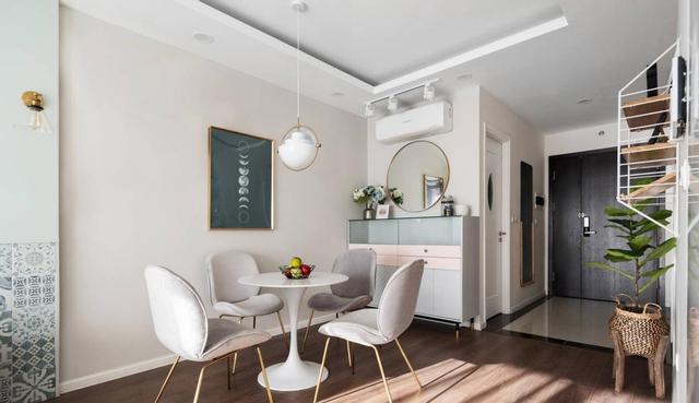 70小两居,俩娃一屋儿童房规划给力,空间很挤,但足够幸福温馨