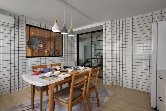 海蓝色的浪漫二人世界,不仅能满足业主的少女心,也能满足实用性