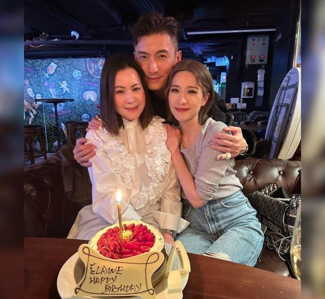 姚子羚|姚子羚出完差回家好友为其庆生陈山聪黄智雯胡定欣开心为其庆祝