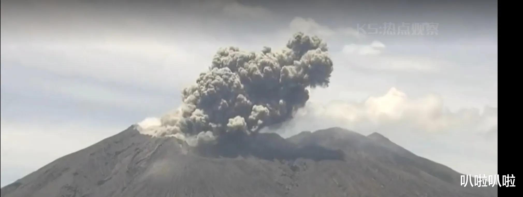 玉龙雪山|日本富士山还没爆发,樱岛火山憋不住了