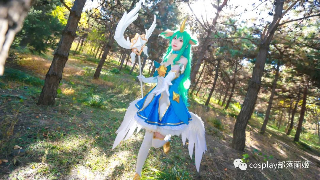 星之守护者|cos：lol星之守护者索拉卡cos正片@言忆