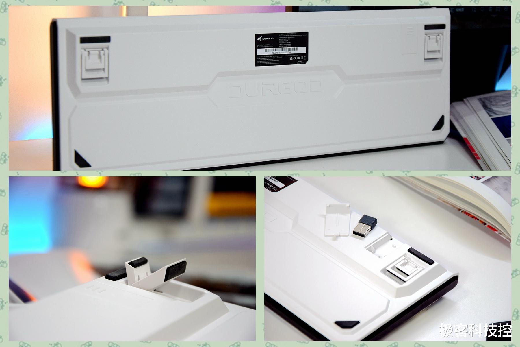 3g|超长续航,凯华定制TURBO轴体, 白色背光支持热插拔,这键盘太稳了