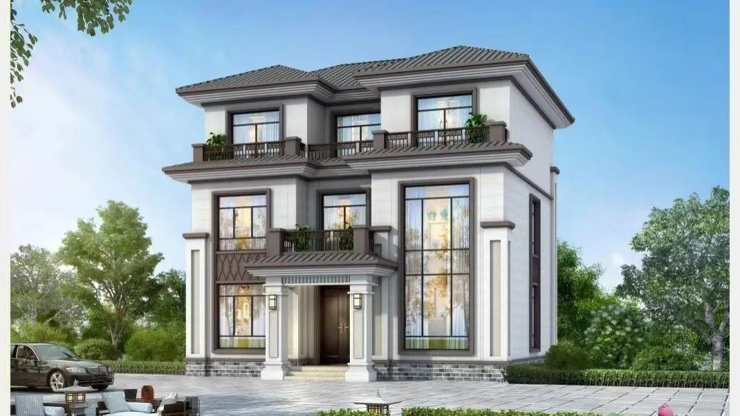 听说今年流行回乡盖房，这栋新中式别墅一定不会让你失望