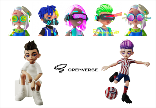 OPENVERSE首发正版球迷元宇宙新产品ATLETIVERSE