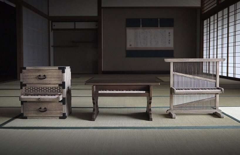 雅马哈设计实验室将玩具钢琴重新打造为日本传统家具