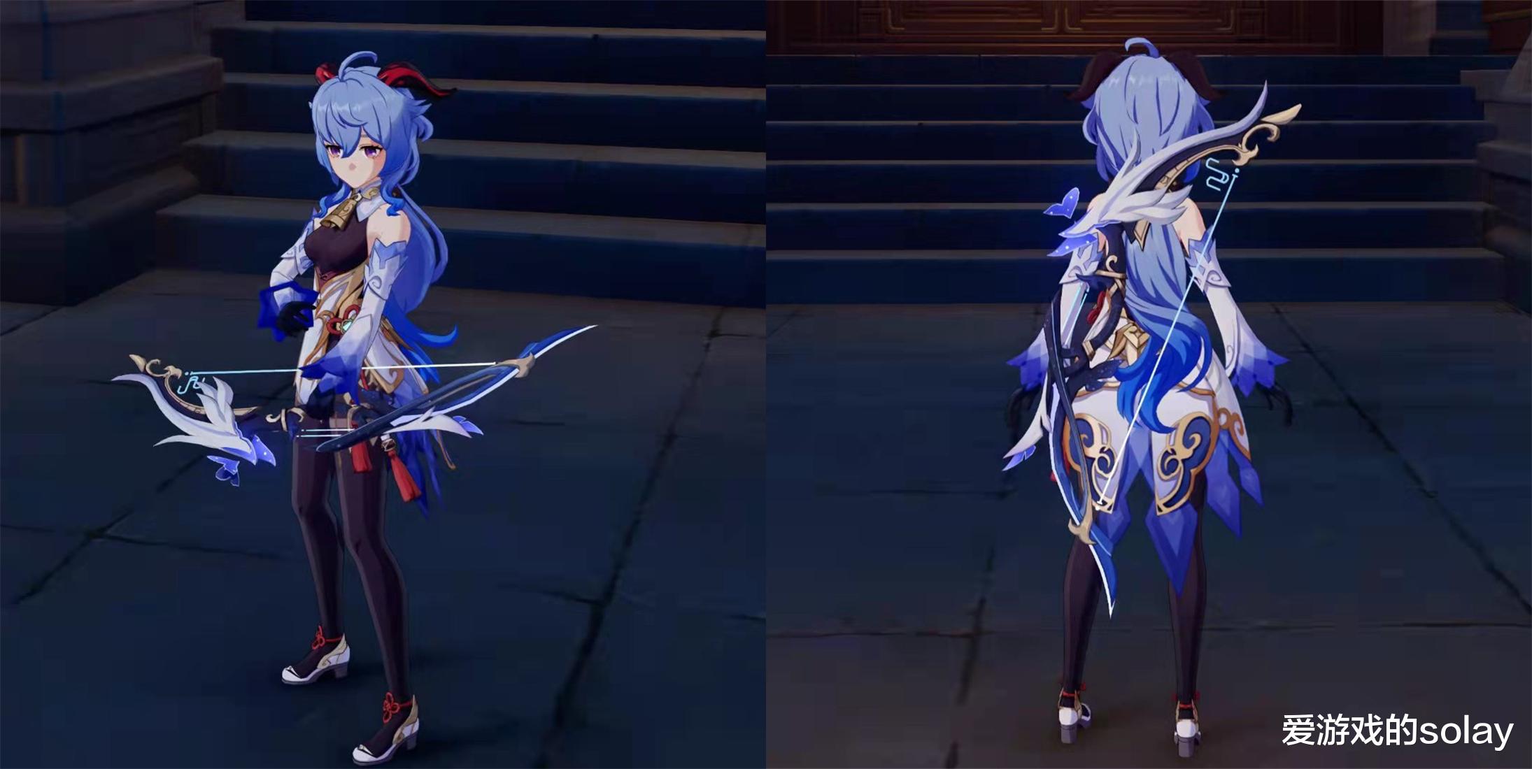 阿莫斯|原神:夜兰大招理论1秒1挂水,专武简单粗暴外观适配甘雨,2.7赠送武器夜兰也能用