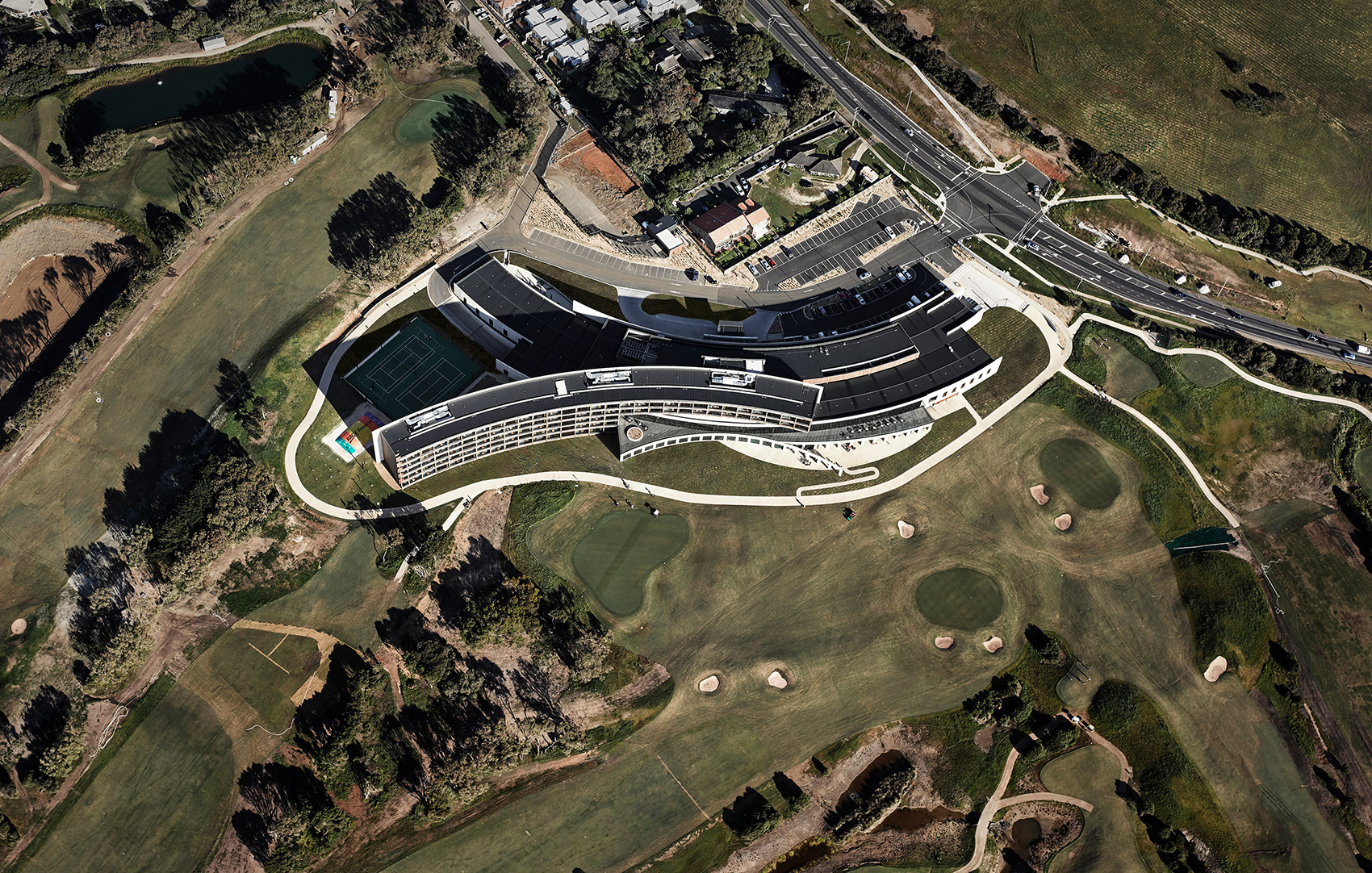 洗浴设计│水疗设计│RACV Torquay度假空间:向大海延伸从柔软的轮廓中挤出