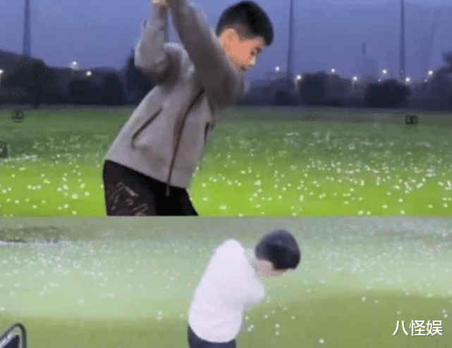 景甜|杨威夫妇为双胞胎女儿庆生,欢欢乐乐越长越不像,杨阳洋变帅小伙