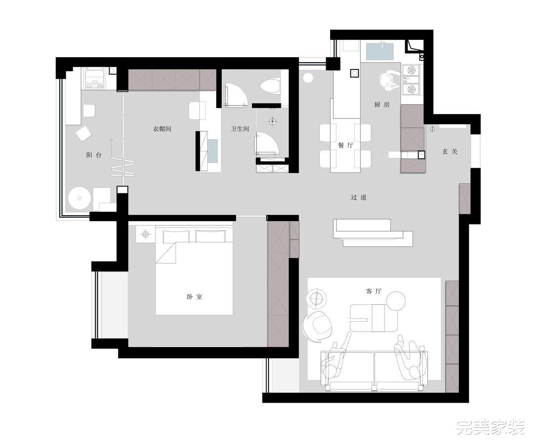 偏爱暗红色的一人居，享受这深不见五指的神秘感，真的好独特！