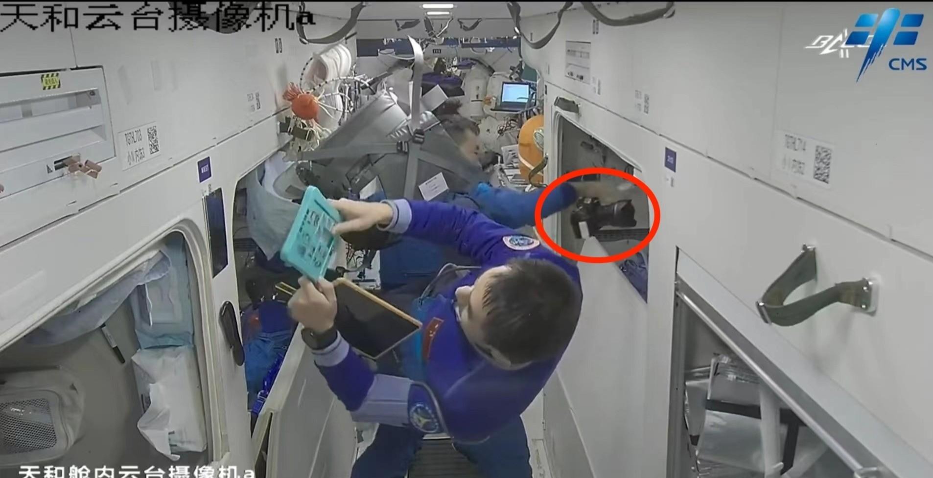 太壮观了!我国空间站三舱组合体动图欣赏,用手机拍会更清楚?