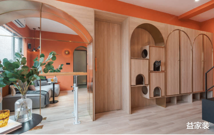 65万买下50平小户型房子,将餐厅纳入厨房,让空间更有通透感