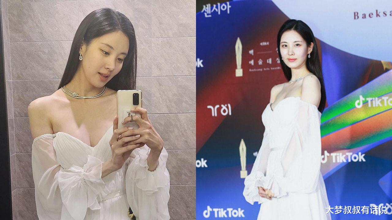 金晨|少女时代徐玄,《百想》罕晒好身材,网民大赞眼前一亮