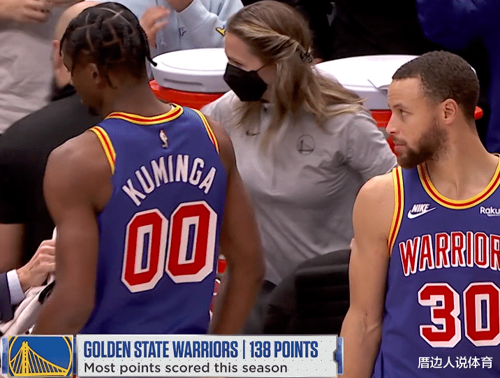 步行者隊|勇士7號秀征服庫里！老大擊掌慶祝，站一旁瞅他不停點頭露出微笑