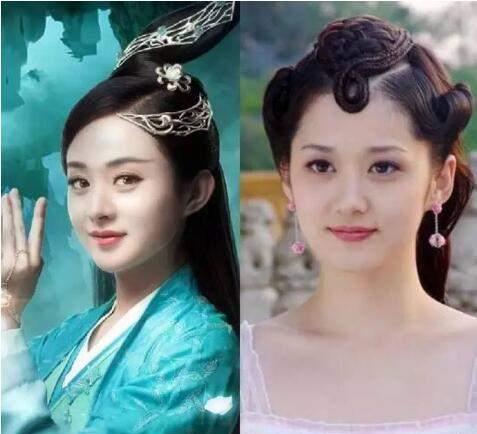 章子怡|盘点娱乐圈长得像双胞胎的19对明星,最后一对只能靠头发来区分