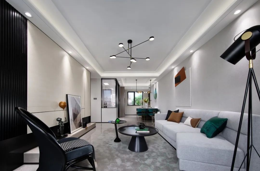 140m2现代简约丨摈弃繁杂的设计,高级朴素!