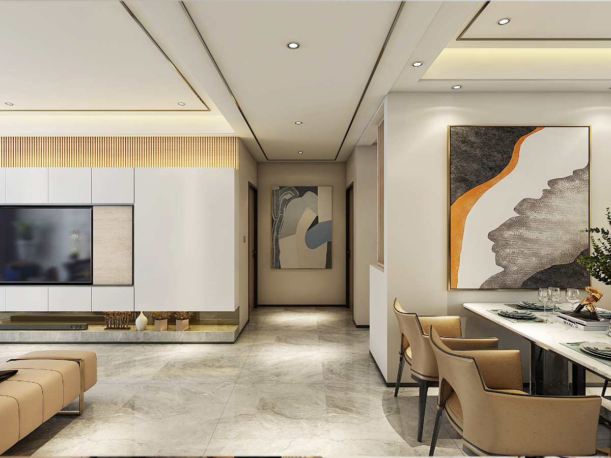 中海寰宇天下1432现代轻奢三居室,是我向往的品质生活。