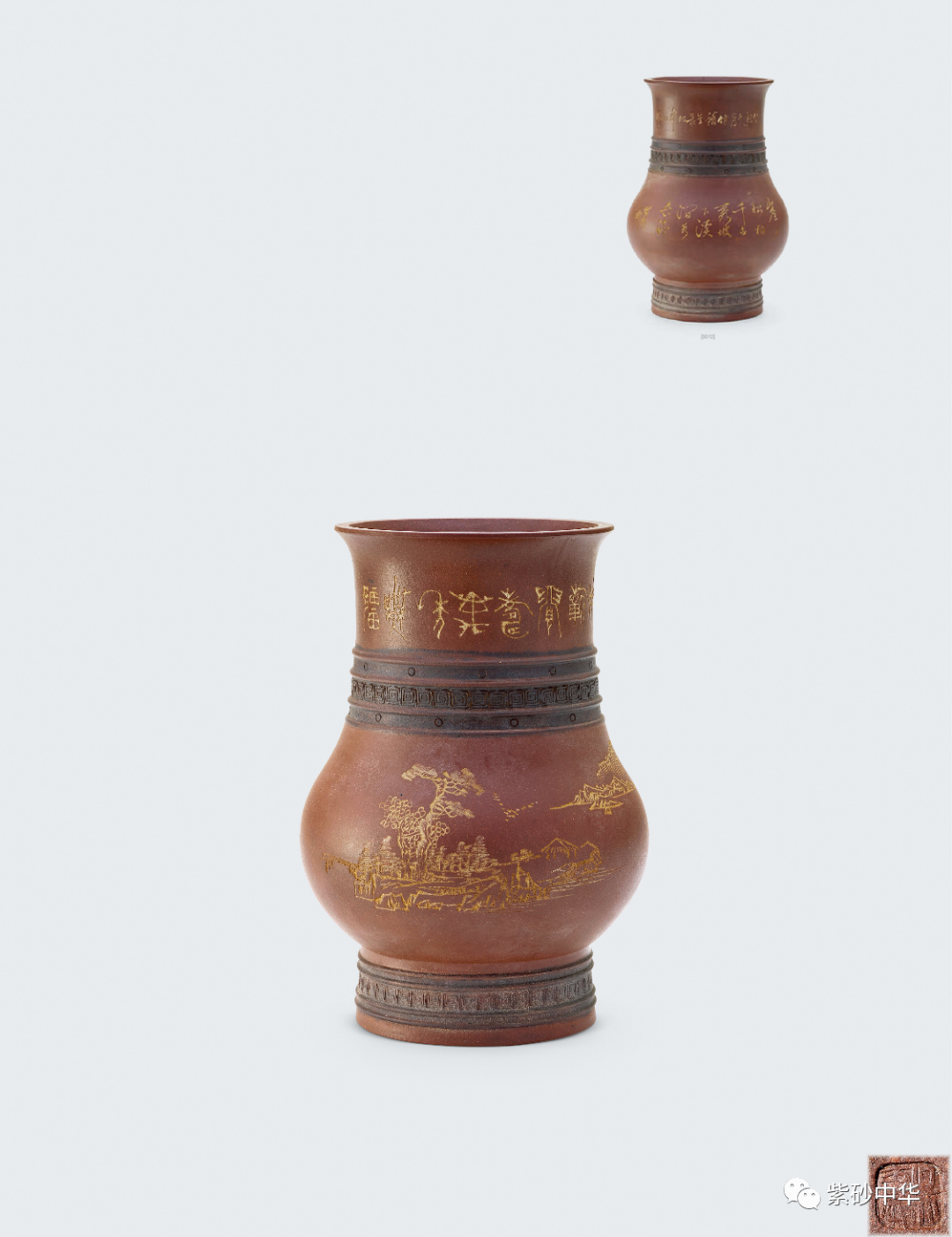 紫砂|成交价 | 中国嘉德2022春拍 - 紫泥菁英 ? 紫砂古器与近现代臻品