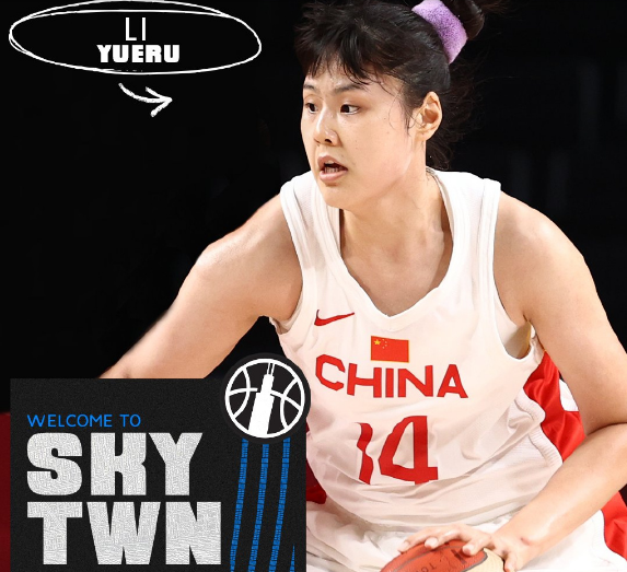 斯维托丽娜|号外！李月汝签约WNBA芝加哥天空队！