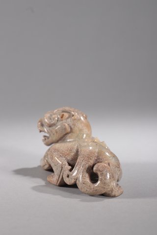 |旧藏-高古玉瑞兽摆件