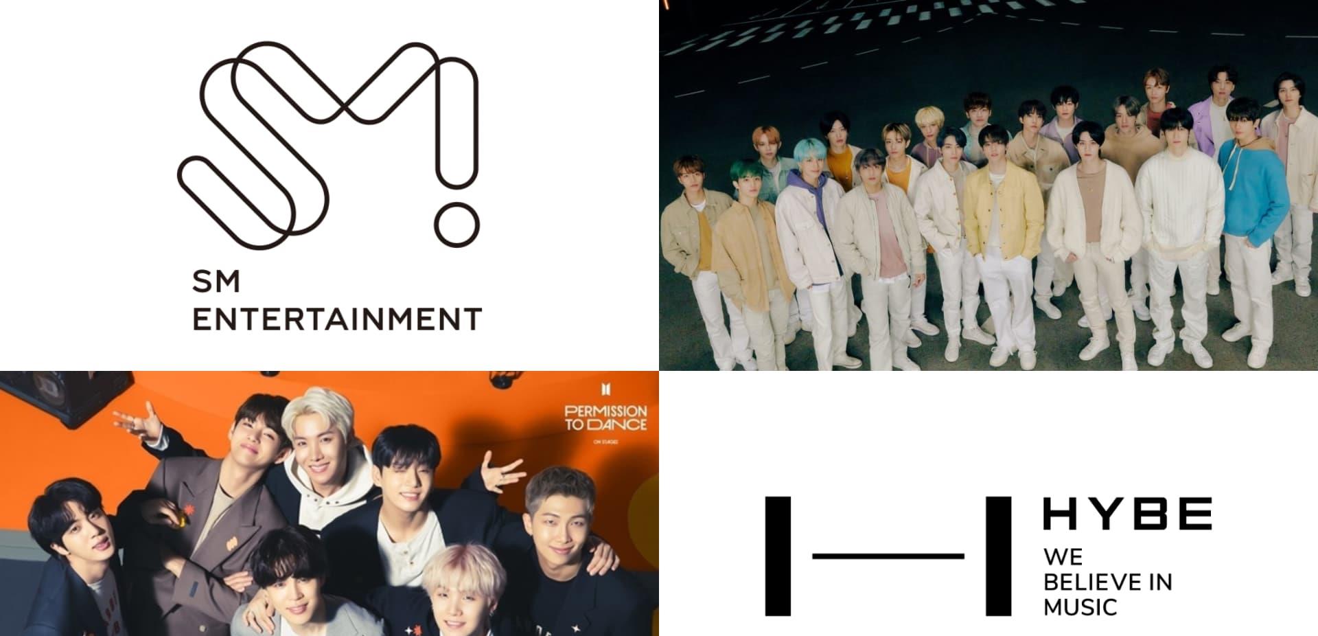 sm|2021年韩国专辑销量创新高！SM、HYBE占超过一半