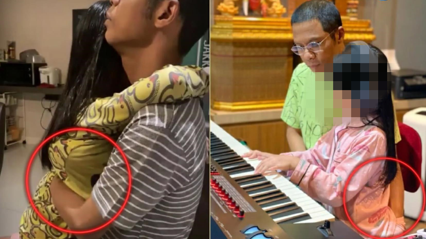 泰国|泰国男音乐人和9岁女儿合照，网友：这么明目张胆的恋童癖？