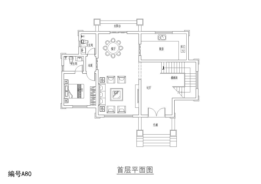 暖色设计有很强的装饰感,营造出一种温暖、时尚、个性的乡村住宅