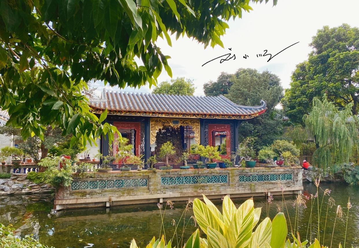 内蒙古|广东省佛山市有一处著名的“岭南园林”，就在市中心，游客还不多
