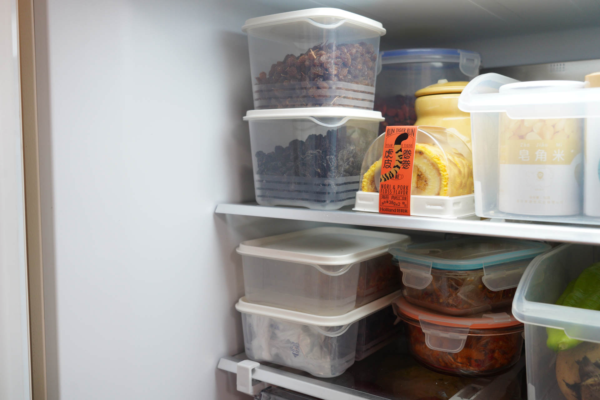 花了不到150，冰箱容量翻一倍！超实用的冰箱扩容收纳教程来了