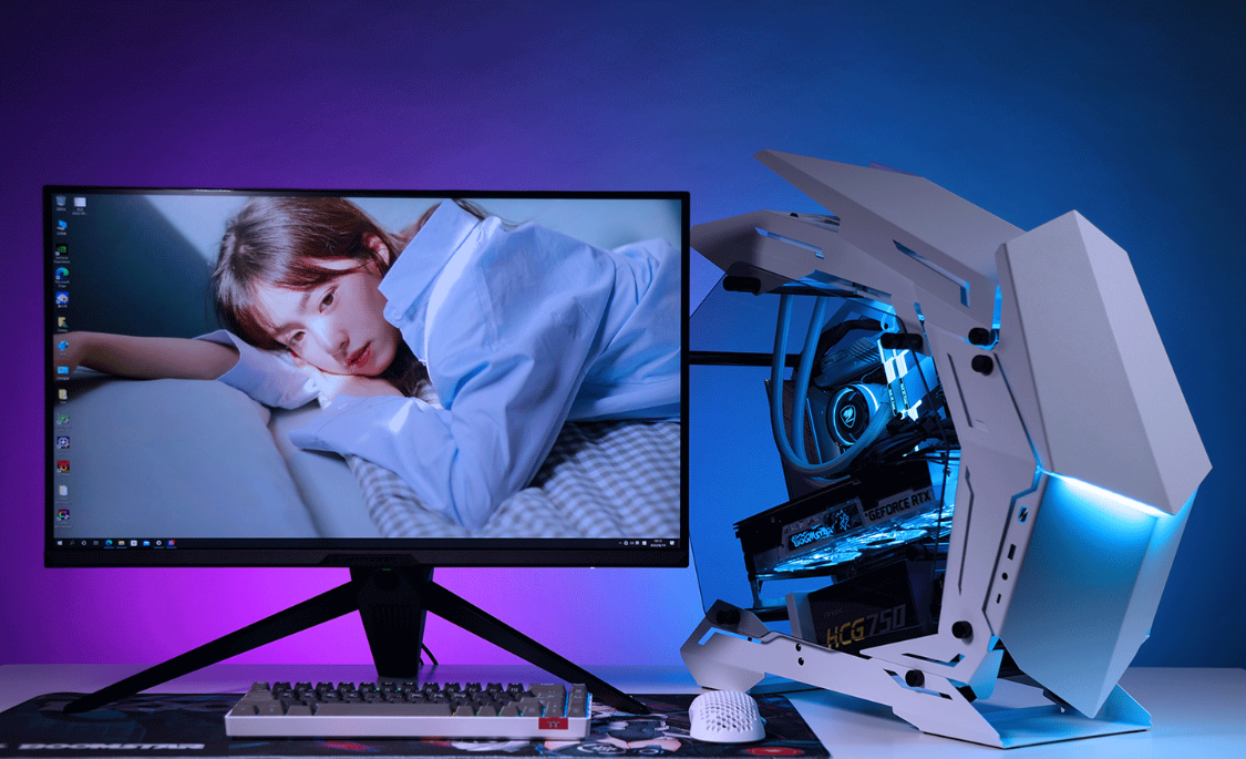 高通骁龙|迷你版“巨物”异形机箱，搭配可超频的非K酷睿i5-12400装机分享